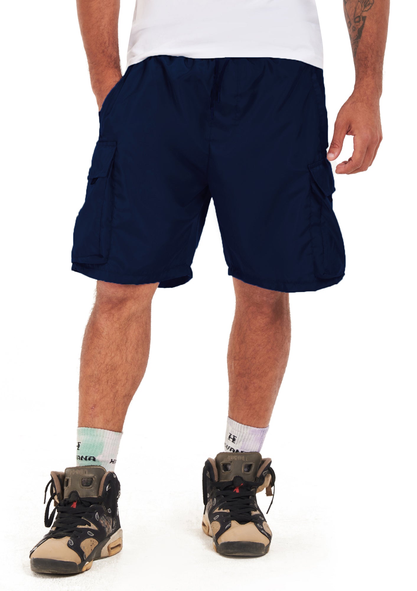 D.Blue waterproof short